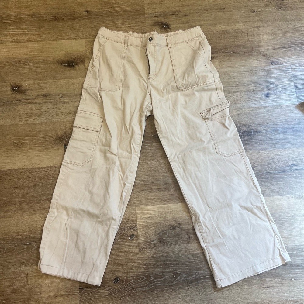 Tan Cargo Pants